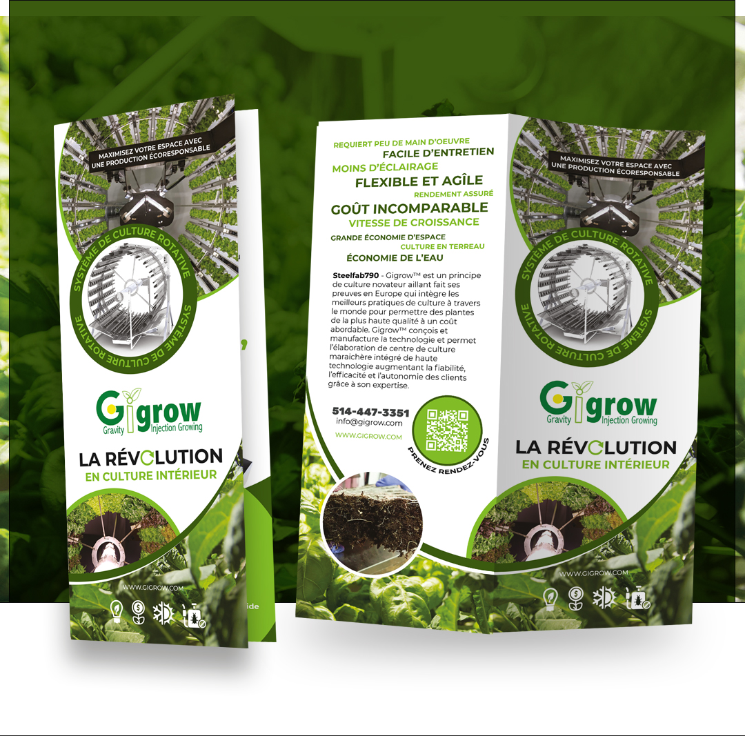 Dépliant Gigrow