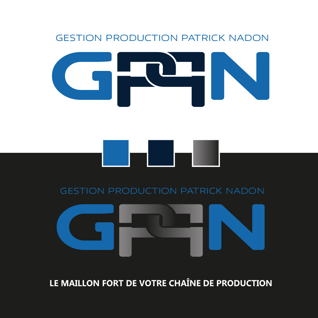 Logo Gestion Production Patrick Nadon