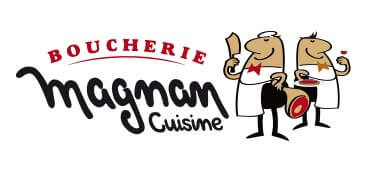 Design et infographie de logo pour La Boucherie Magnan